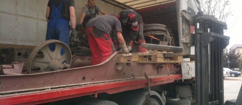 Sdkfz 7/2 project mostly completed under restoration